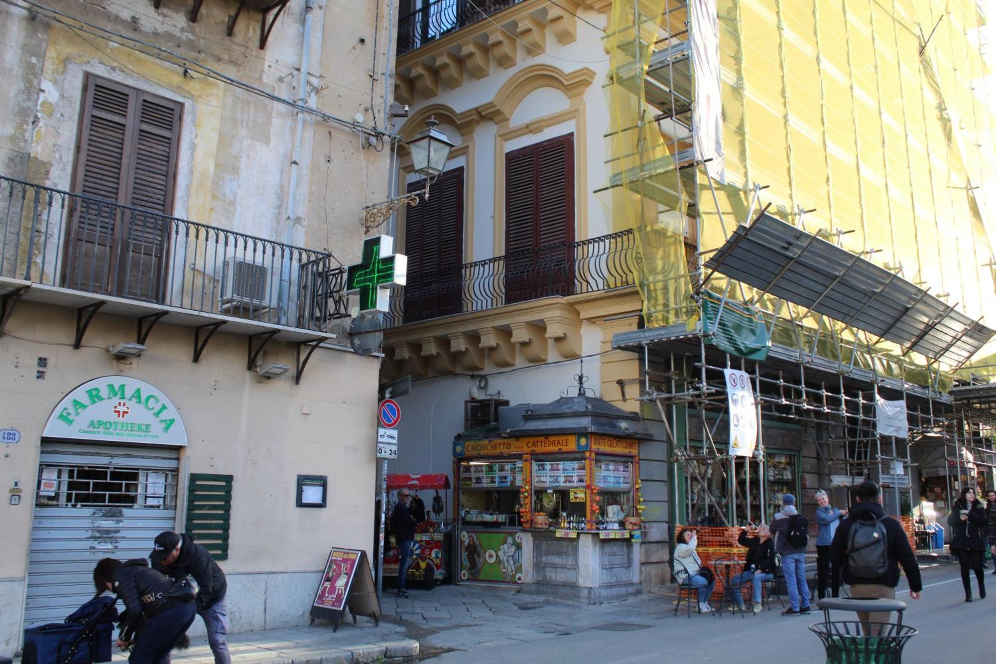 La Siciliana-Di Fronte La Cattedrale Villa Palermo Luaran gambar